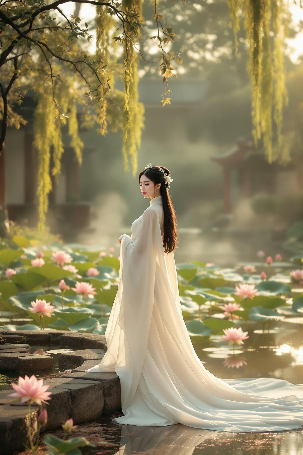 福利吃瓜 - 烟雨朦胧 · 叶芷若 - 汉服写真唯美写真