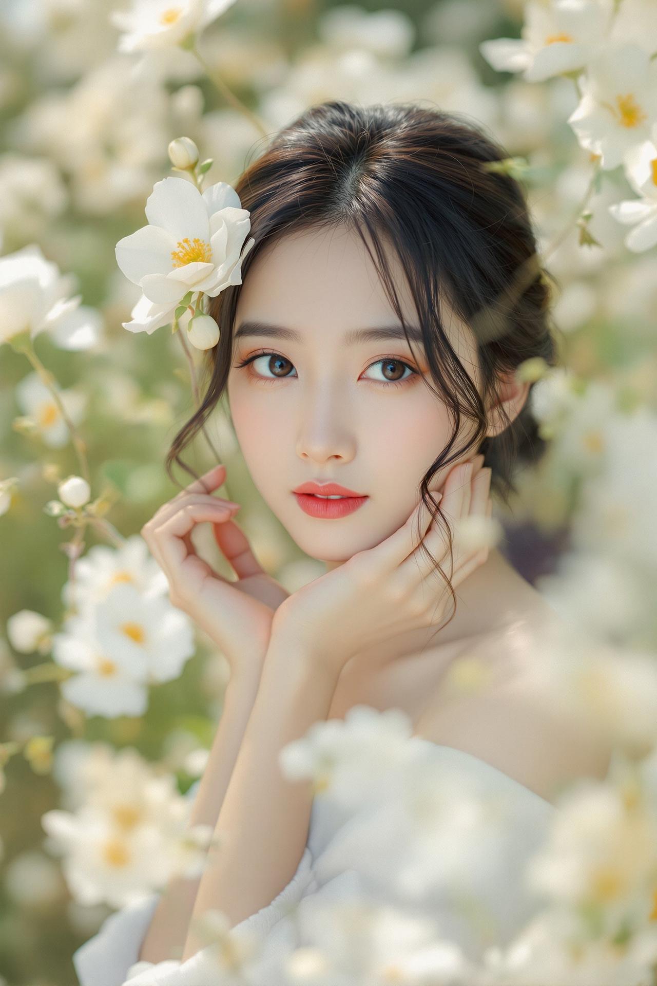 福利吃瓜 - 花间漫步 · 顾清欢 - 纯欲风唯美写真
